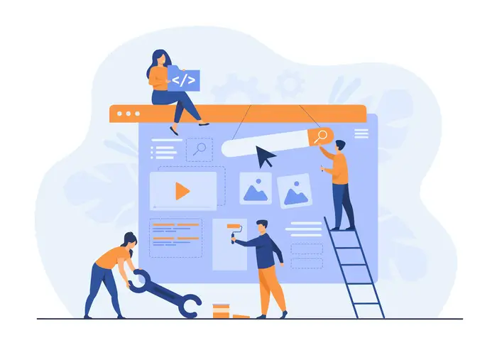 illustration outils web gratuits 2025 plugins SEO IA