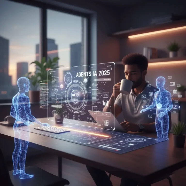 Les Agents IA 2025 : une révolution pour le futur du travail et la productivité sur le web.
