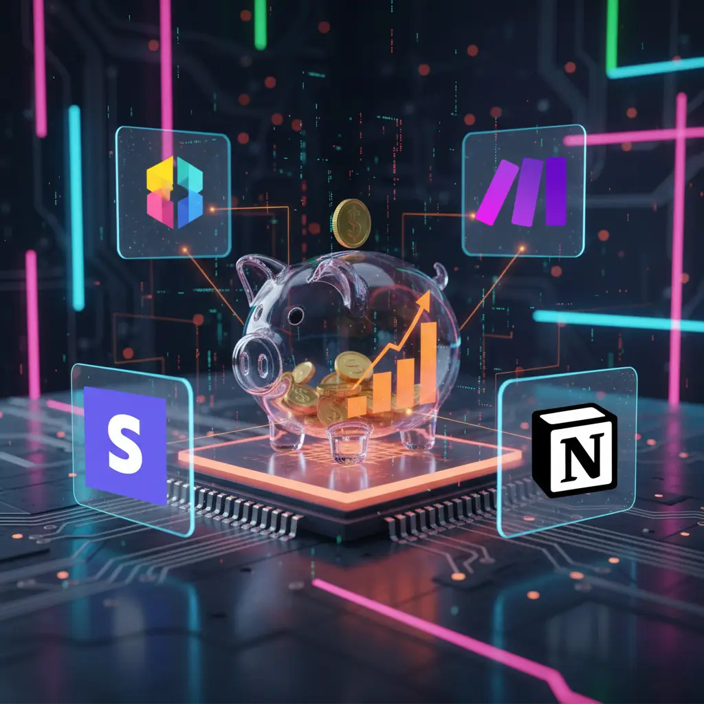 Exemples de bons plans logiciels disponibles via Secret pour les entrepreneurs.