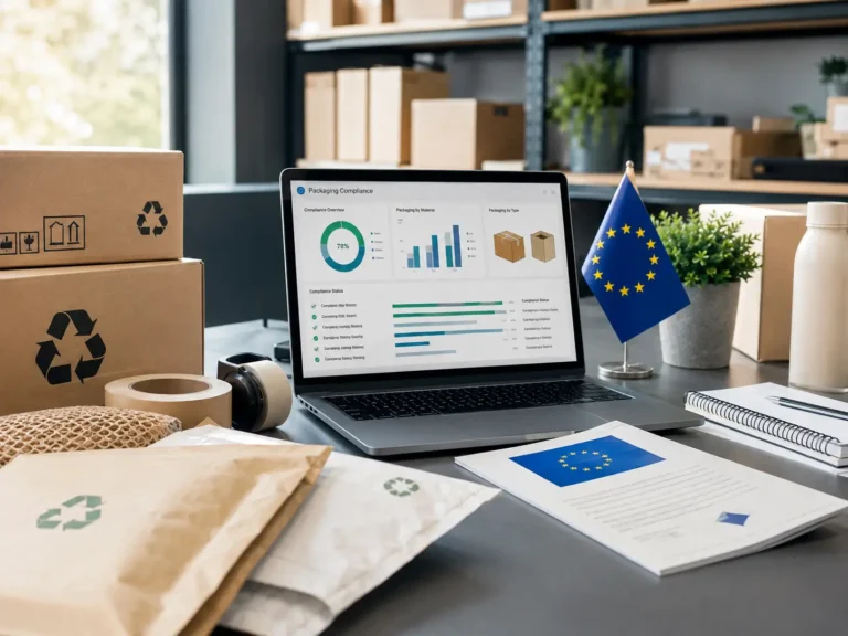 PPWR 2026 avec emballages e-commerce recyclables et contrôle de conformité européenne