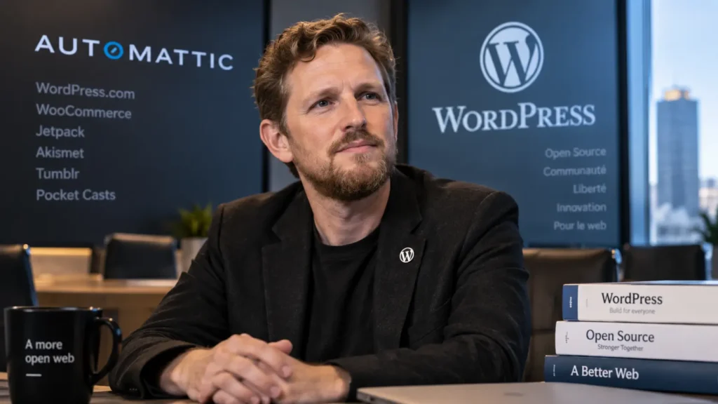 Matt Mullenweg Automattic lors de la crise de gouvernance WordPress en septembre 2026